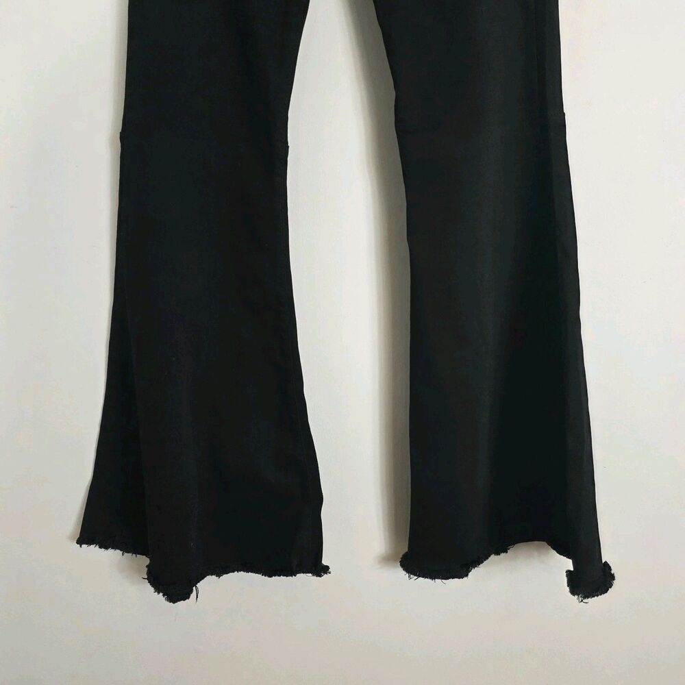 Judy Blue Jeans Memphis Hi Rise Stretch Flare Bell Bottom Black Size 7/28 - Picture 4 of 10